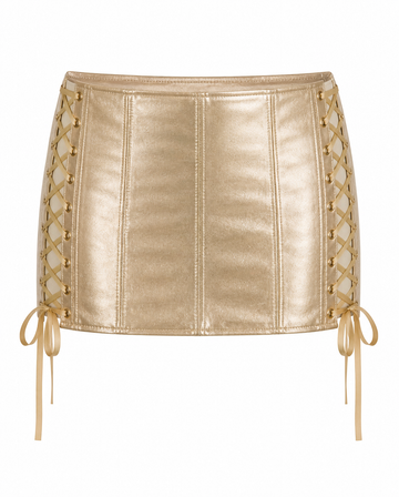 Midnight Muse Gold Skirt