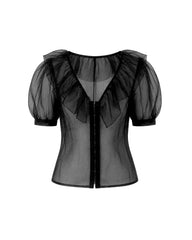 Onyx Sheer Blouse