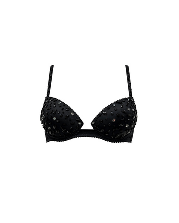 Black Diamond Push-Up Bra